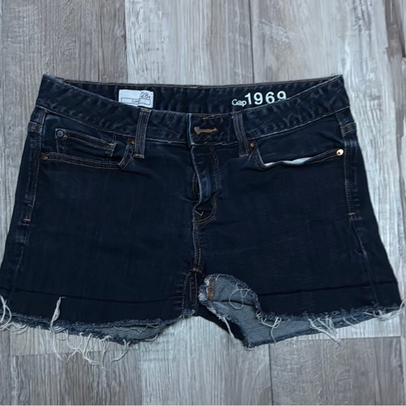 Gap Women's 1969 Curvy Jean Shorts Size 28 - Picture 1 of 5